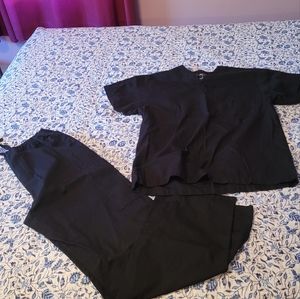 Black scrubs size Small. New condition